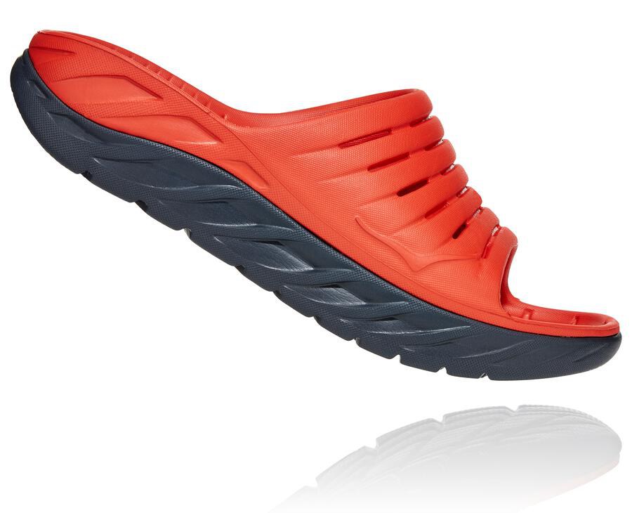 Hoka One One Slippers Heren - Ora Recovery - Rood - PM5370826